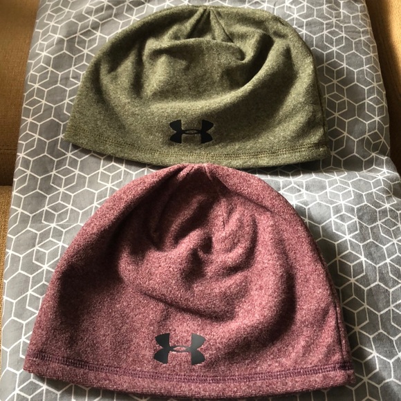Accessories - Two Under Armour beanies